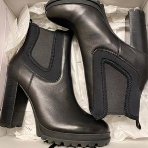 Never worn ALDO leather booties